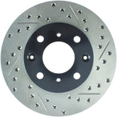 StopTech Drilled & Slotted Front Rotors - Honda